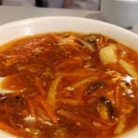 Hot & Sour Soup(Large) · With noodle.