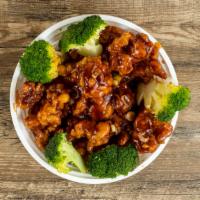 General Tso'S Chicken · Hot and spicy. Crispy chunks of chicken seasoned and sautéed with delight spicy sauce and br...