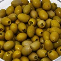 Green Olives · Castelvetrano olives.