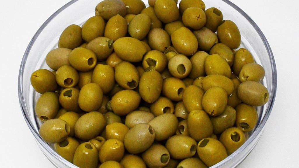 Green Olives · Castelvetrano olives.