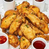 Crispy Chicken Wings 20 Pcs · Crispy chicken wings 20 pcs 
You can choose and enjoy with our specializing sauces.