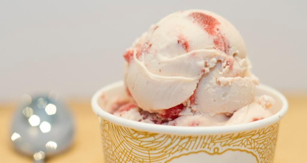 Strawberry Ice Cream · We introduce sweet summer strawberries to pure cream and other natural ingredients. Because it's brimming with real fruit, the true flavor of our strawberries comes shining through.