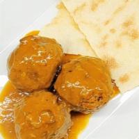 Polpette · veal and beef meatballs in a sauce of your choice (white wine or tomato sauce)