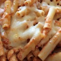 Baked Ziti · Served with soup or salad.