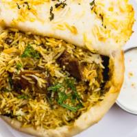 Lamb Biryani · A basmati rice preparation with garden herbs and spices. gluten free