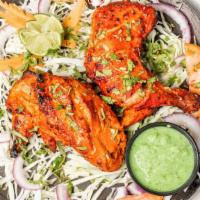 Tandoori Chicken · The 'King of Kebabs'; Tandoori chicken is the best known Indian delicacy & the best way to b...