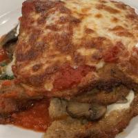 Eggplant Lasagna With Spinach And Mushroom · 