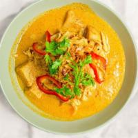 Massaman Curry · Potato, onion, peanut with Massaman curry paste, coconut milk.
