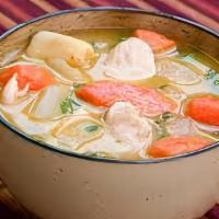 Chicken Soup · jamaican style chicken and vegetable soup