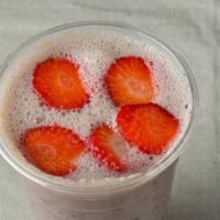 B Local Smoothie · Blueberry, strawberry, banana, almond milk, or oat milk.