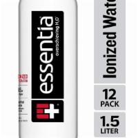 Essentia Water 20Oz  · Essentia Water is made through a propriety process turns water from any source into supercha...