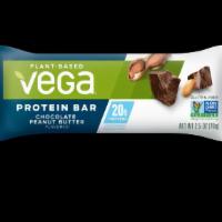 Vega Chocolate Peanut Butter Protein Bar · Vega protein bars bring you a total of 10g of plant based protein per pack.