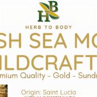Wildcrafted Gold Colored Organic Irish Sea Moss · Premium Quality 
Gold Colored 
Sundried