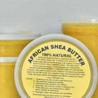 100% Natural Yellow African Shea Butter 16Oz · African Shea Butter contains a rich amount of unremovable fatty acid which renders it superi...
