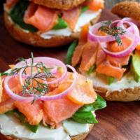 Bagel With Smoked Salmon · 