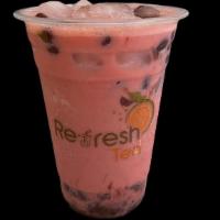 Red Bean Latte · No Boba in this item, add topping if you want.