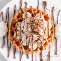 Nutellin' You Nothing · Waffle/Crepe with Nutella Ice-Cream - Bananas - Nutella - Praline Crunch