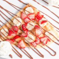 Good Company · Waffle/Crepe with Strawberries - Bananas - Nutella