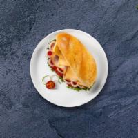 Fresh Turkey Club Sandwich  · Fresh turkey, bacon, lettuce, tomato, onions, and mayonnaise served on your choice of bread.
