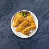 Chicken Tenders · (3 pieces) Chicken tenders breaded and fried until golden brown.