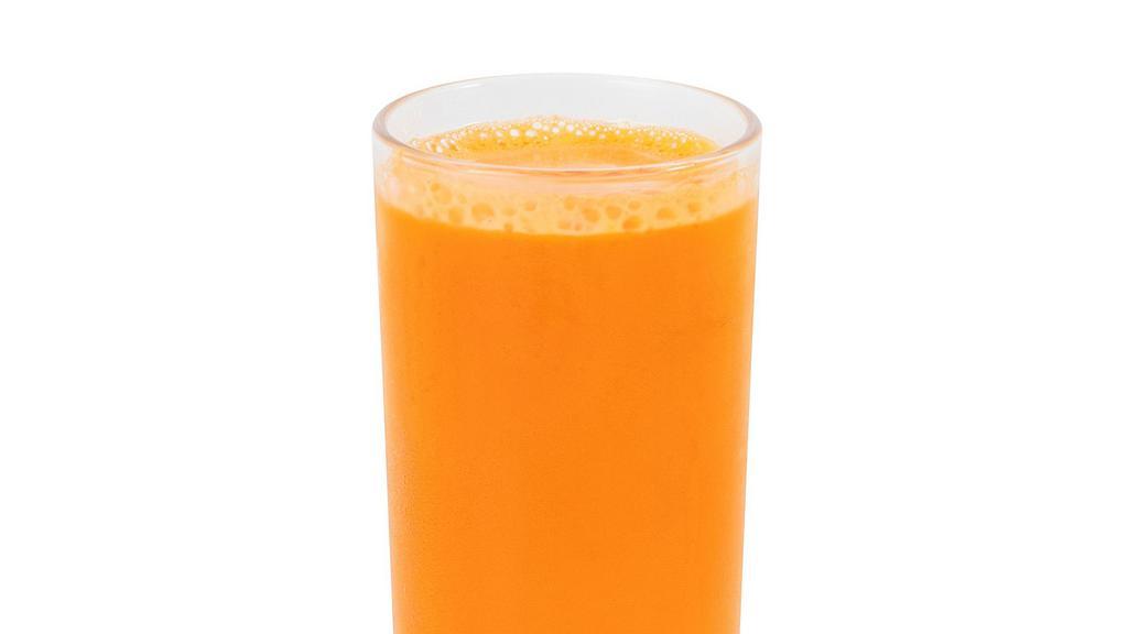 Fresh Carrot Juice · Naturally refreshing. Juice from finely selected carrots with a hint of sweetness.