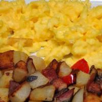 Two Eggs With Home Fries · 