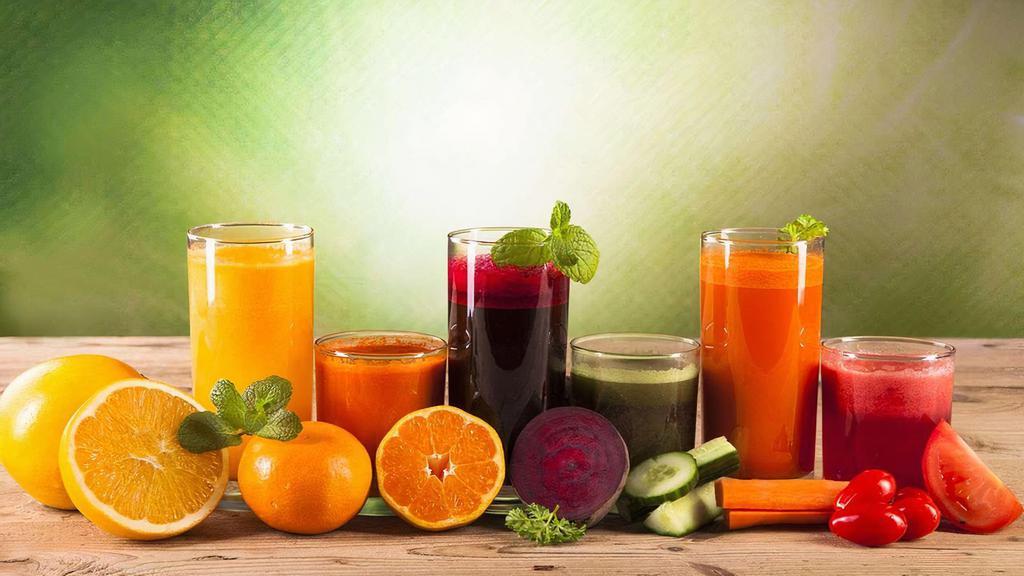 Create Your Own Juice · Choose up to 4 toppings to customize your own Juice