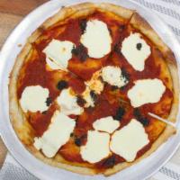Margherita Pizza · Top menu item. With fresh mozzarella and basil.