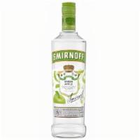 Smirnoff Green Apple (1.0L) · Smirnoff Green Apple is infused with the tart but sweet flavor of green apples. For simple c...