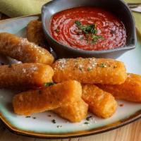 Mozzarella Sticks · 6 piece made with whole milk mozzarella, these creamy cheese sticks are additive-free for lo...