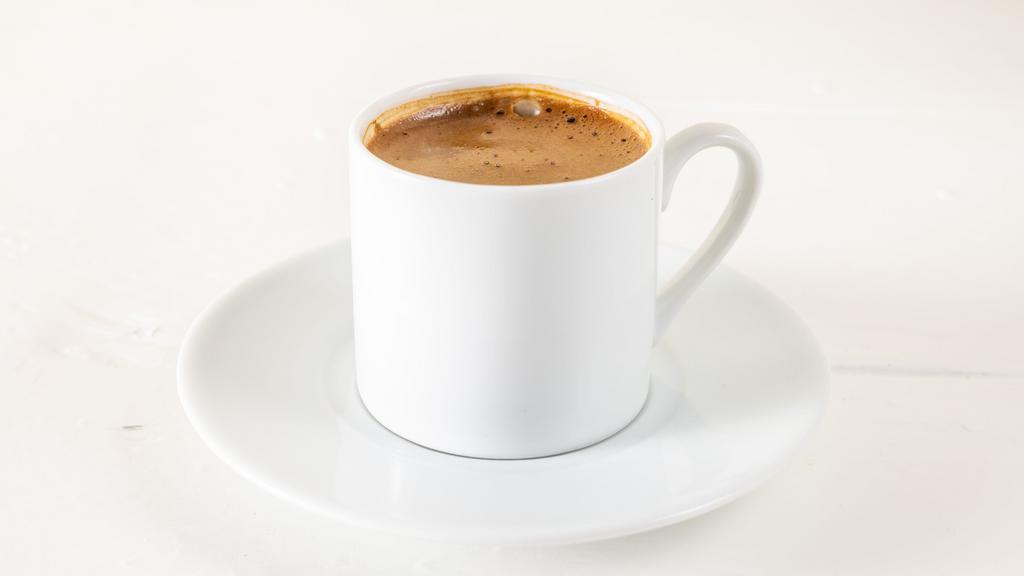 Turkish Coffee · An alternative to Espresso, instantly brewed in 2 minutes, 3oz