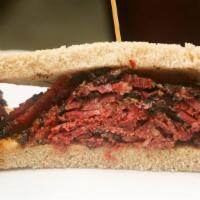 Pastrami Sandwich · Cooked fresh and seasoned in House daily.