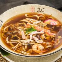 Shrimp Broth Udon Noodle · 