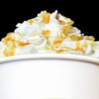 Tan Line Latte · Caramel and Vanilla