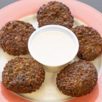 Falafel · 5 Pcs (Deep-Fried Patty made from Chickpeas).
