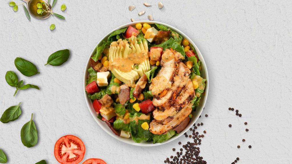 Cadet Cado Salad  · Romaine lettuce, pepper jack cheese, diced tomatoes, and creamy avocados tossed with southwest ranch dressing.