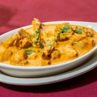 Chicken Tikka Masala · Tender boneless chicken pieces broiled in tandoor, then cooked in a tomato, onion and garlic...