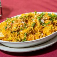 Vegetable Biryani · A royal treat basmati rice cooked with fresh vegetables and saffron sprinkled with raisins a...