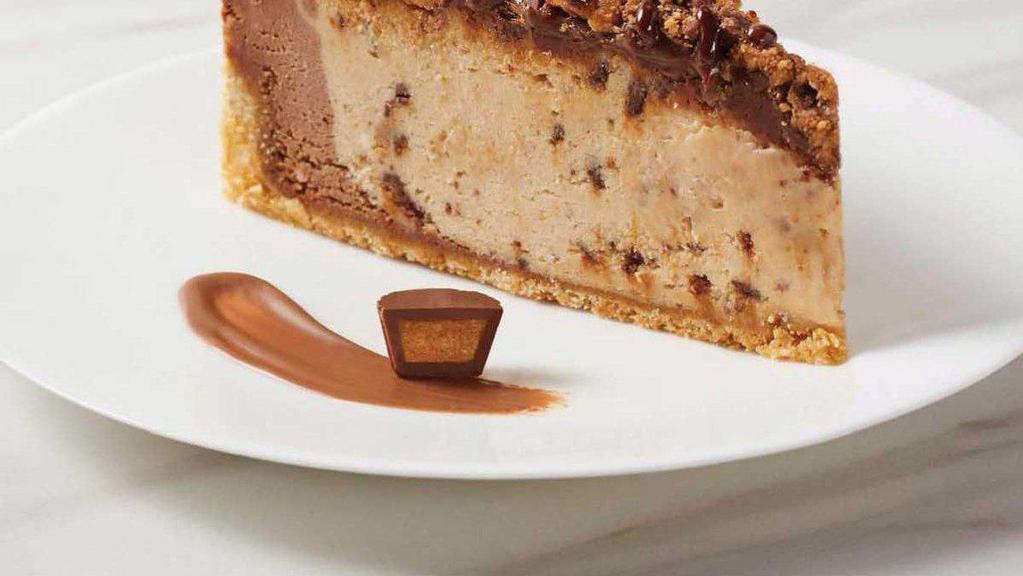 Reese’S® Peanut Butter Chocolate Cheesecake  · Reese's® Peanut Butter Cups combined with a rich chocolate cheesecake topped with chopped Reese's® Peanut Butter Cups.