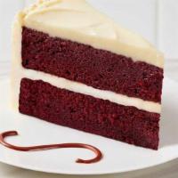 Red Velvet Cake · Traditional Southern-style red velvet cake filled and finished with classic cream cheese ici...