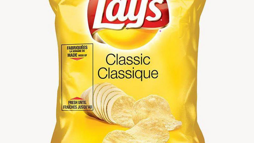 Lays Classics · Bag of chips. 220 Cal.