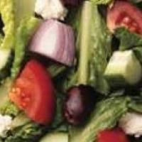 Classic Greek Salad · Our Classic Greek Salad starts with a a recommended base of Romaine/Iceberg Blend and featur...