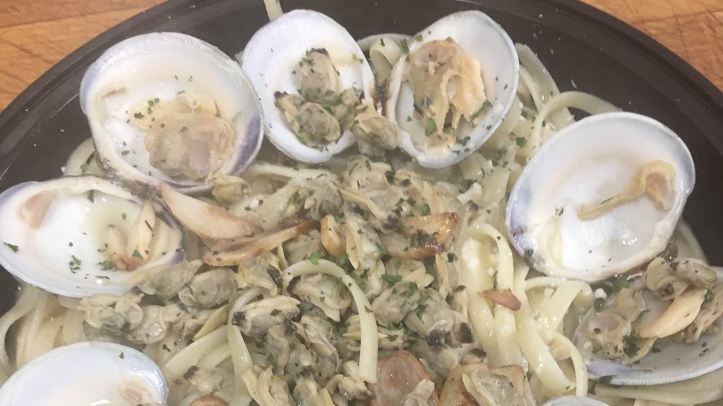 Linguine With Clam Sauce · On a red or white sauce
