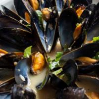 Saute’ Di Cozze · Mussels sauteed with garlic, oil, parsley, and white wine.