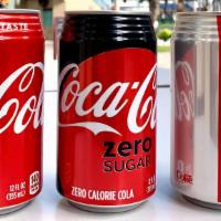 Canned Soda · Coke, Diet Coke, Coke Zero