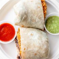 Mixed Vegetables Burrito · Mixed: corn, green peppers, onions, broccoli, zucchini, & carrot served. No specific veggie ...