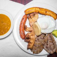 Colombian Typical Platter / Bandeja Paisa · 