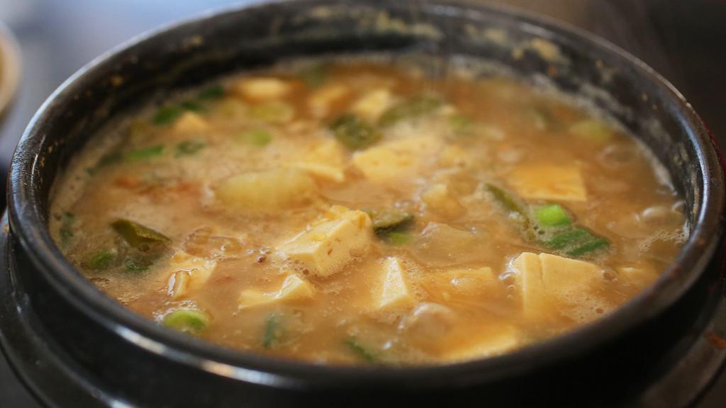 Chung Kook Jang · Fermented soybean paste stew.
