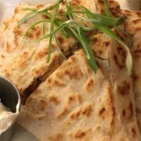 Quesadilla · Grilled Flour Tortilla W/ a 3 Cheese Blend