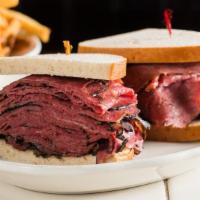 Hot Pastrami Sandwich · If you like your meat juicy, we recommend you do not order lean or extra lean meat.  Not res...